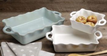Casafina Cook & Host Large Rectangular Baker White 17.25"L - Image 2