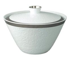 Raynaud Mineral Platinum Soup Tureen 11", 139.4 oz