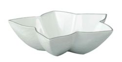 Raynaud Mineral Platinum Star Cup White Inside 7.7"