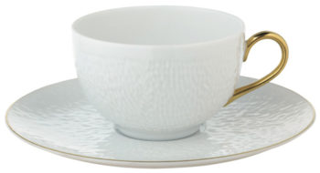Raynaud Mineral Gold Tea Saucer 6.9"D