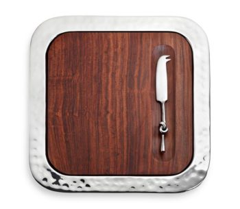 Mary Jurek Sierra Serve Tray & Cheese Knife 14"SQ