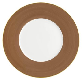Robert Haviland & C. Parlon Lexington Taupe Presentation Plate 12"D