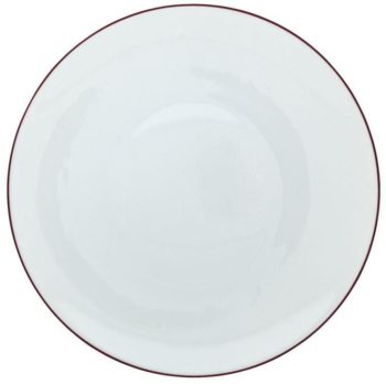 Raynaud Monceau Garnet Red Dinner Plate 10.5"D