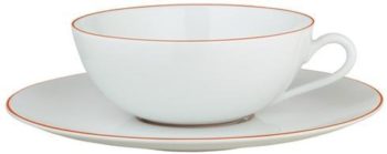 Raynaud Monceau Orange Tea Saucer 6.9"D