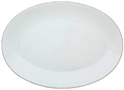 Raynaud Monceau Platinum Large Oval Dish 16.5"L x 11.75"W