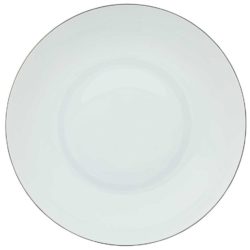 Raynaud Monceau Platinum Rim Soup Plate 10.5"D