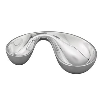 Nambe Morphik Olive Bowl 8.75" x 4.5"