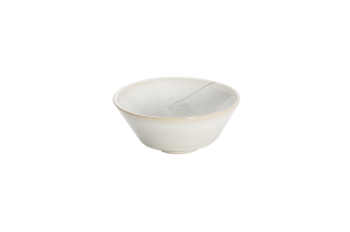 Milestone By Mottahedeh Leaf White Silk Fruit Bowl 4.75"D
