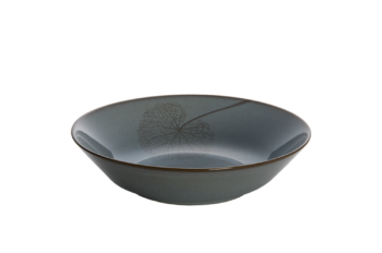 Milestone By Mottahedeh Leaf Topaz Pasta Bowl 10"D