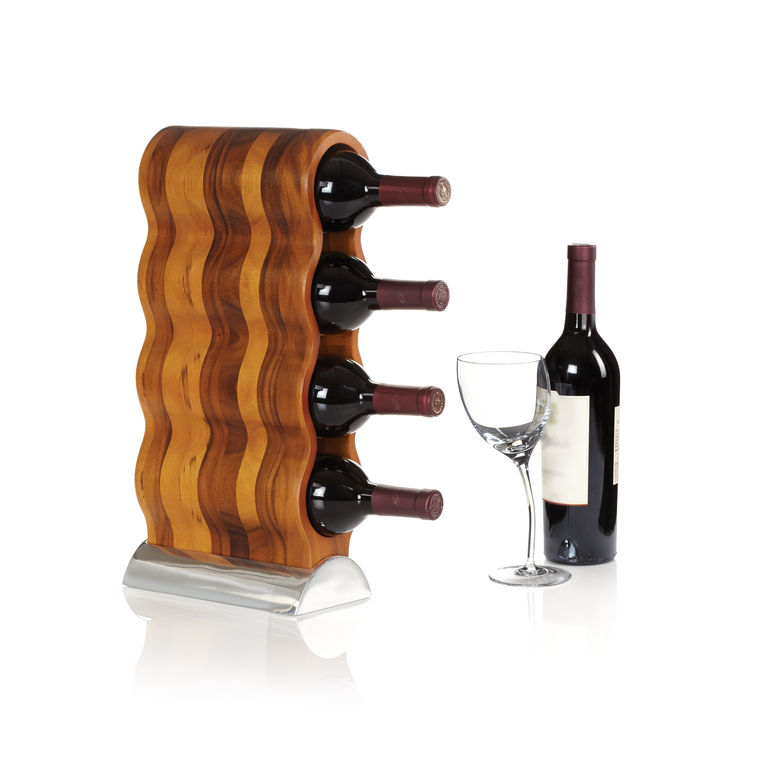 Nambe Curvo Wine Rack