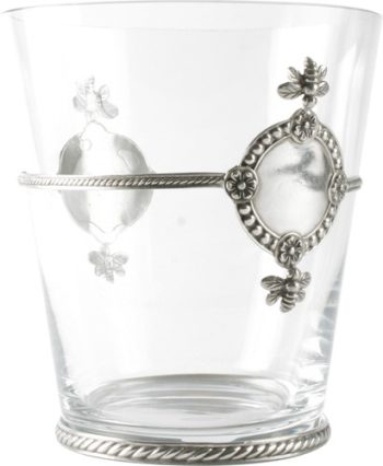 Vagabond House Glass Arche of Bees Ice Bucket  9" W x 9" L x 11" H