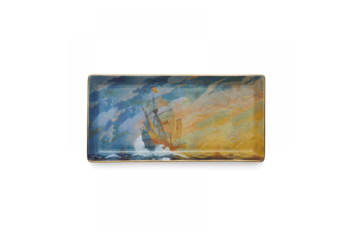 Mottahedeh Columbus Caravel  Ship Pencil Tray 8"L x 4"W