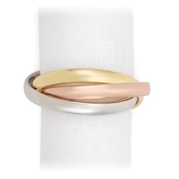L'Objet Napkin Jewels 3-Ring Multi Set/4