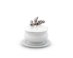 Vagabond House Octopus Stoneware Covered Bowl