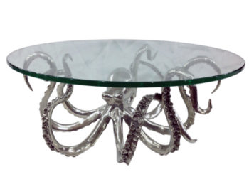 Vagabond House Octopus Cake Stand 17"W x 7"T