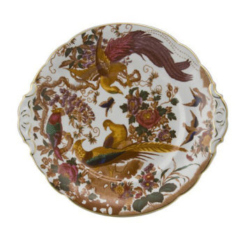 Royal Crown Derby Olde Avesbury Cake Plate 9"D
