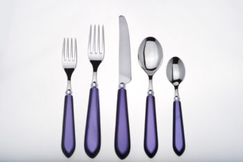 Capdeco Omega Amethyst 5-Piece Place Setting