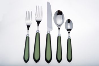 Capdeco Omega Emerald 5-Piece Place Setting