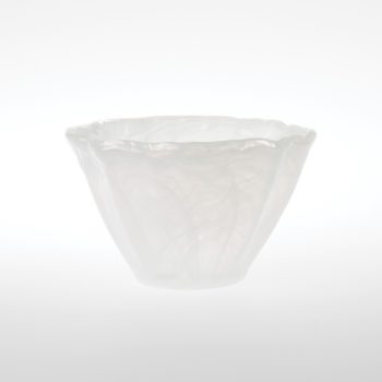 Vietri Onda Glass Small Vase 7.5"L, 5.5"W, 4.75"H