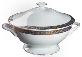 Deshoulieres Orléans Footed Soup Tureen