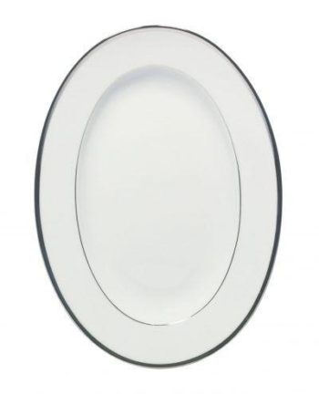Haviland Orsay Platinum Small Platter / Pickle Dish 9.25"