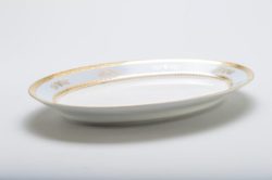 Deshoulieres Orsay Powder Blue Oval Platter