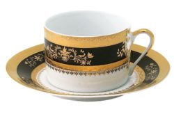 Deshoulieres Orsay Black Tea Saucer