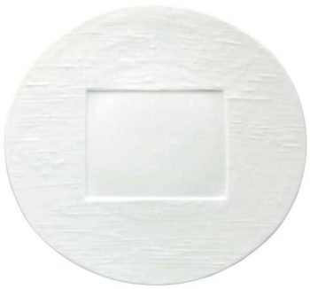 Raynaud Makassar Gloss White Oval Buffet Plate 12.5" D
