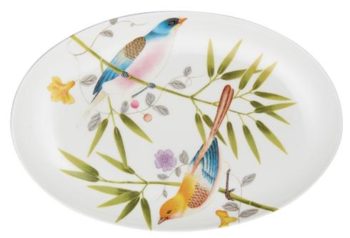 Raynaud Paradis White Pickle Dish L 9.25" W 6.25"