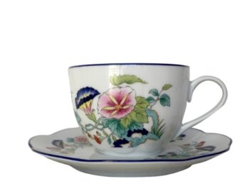 Royal Limoges Paradis Bleu Tea Saucer