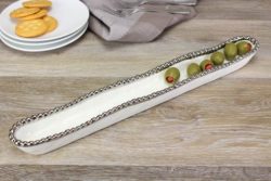 Pampa Bay Salerno Olive Serving Dish 14"L x 1.75"W