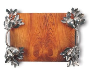 Vagabond House Pear Branch Serving Tray 16"L x 12"W