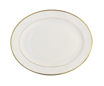Haviland Orsay Gold Oval Platter Medium 13.6"