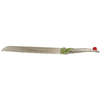 Quest Judaica Collection Pomegranate Bread Knife