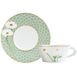 Bernardaud Praiana Tea cup and saucer 5 oz