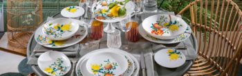 Raynaud Harmonia Chinese Tea Saucer - 3.7 in - Image 2