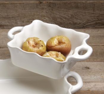 Casafina Cook & Host Square Baker 9.5" White - Image 2