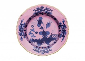 Ginori 1735 Oriente Italiano Azalea Charger Plate 12.25"D