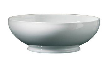 Ginori 1735 Impero White Salad Bowl 10.43"