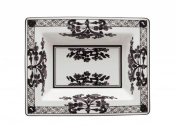 Ginori 1735 Oriente Italiano Albus Rectangular Vide Poche 6 x 7