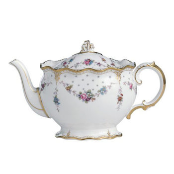 Royal Crown Derby Royal Antoinette Tea Pot Large 43.25 oz.