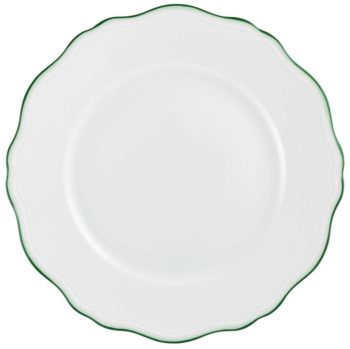 Raynaud Touraine Filet Green Dessert Plate 8.7"D