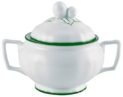 Raynaud Touraine Filet Green Sugar Bowl