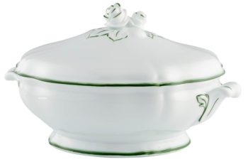 Raynaud Touraine Filet Green Soup Tureen 72.7 oz