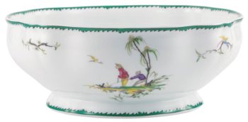 Raynaud Longjiang Multi color Salad bowl 9.8"D, 72.7 oz