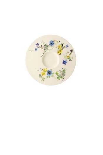Rosenthal Brillance Fleurs des Alpes Combi Cappuccino Tea Saucer 6.25"D