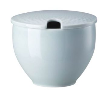 Rosenthal Junto Opal Green Sugar Bowl w/ Indent 9 1/2 oz