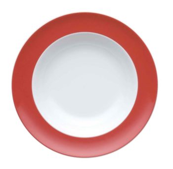 Thomas by Rosenthal Sunny Day Red Soup/Pasta Bowl 9 inch