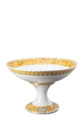 Versace by Rosenthal Medusa Rhapsody Bowl footed 13 3/4 in