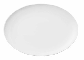 Thomas by Rosenthal Loft White Oval Platter 13.5"L